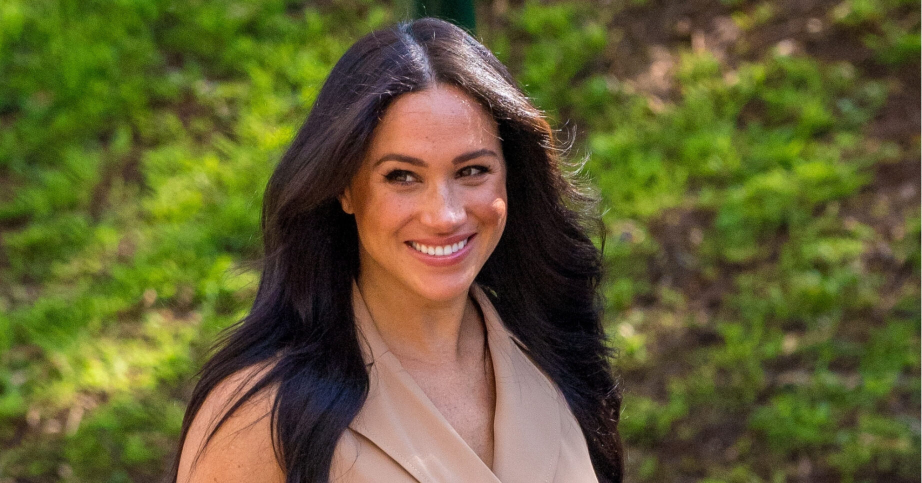 Meghan Markle smiling