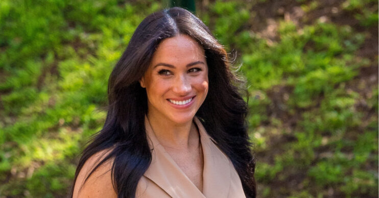 Meghan Markle smiling