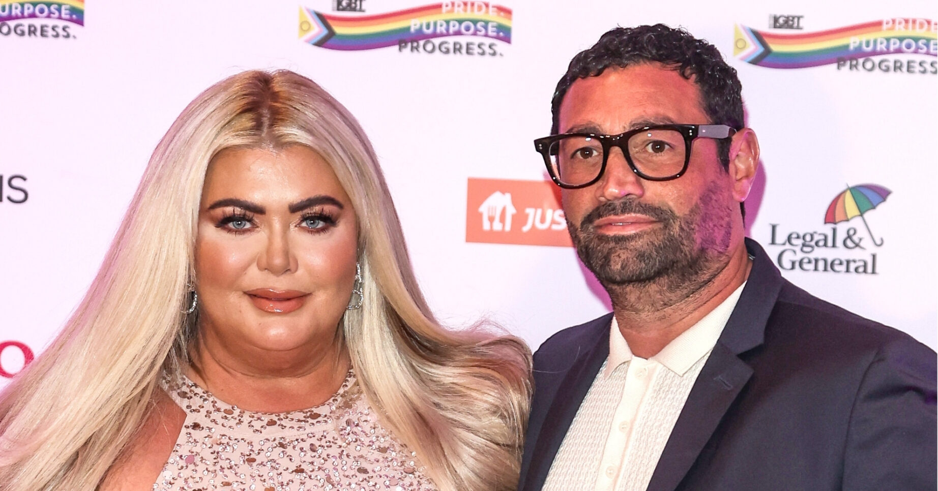 Gemma Collins and Rami Hawash at event