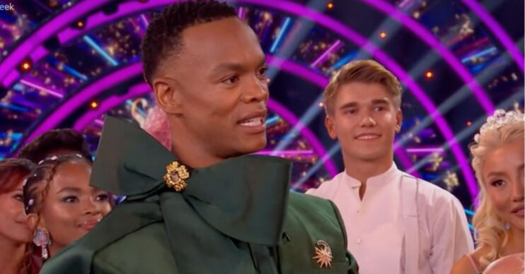 Johannes Radebe on Strictly