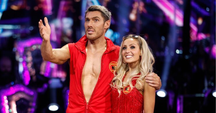 Chris Appleton, Amy Dowden on Strictly