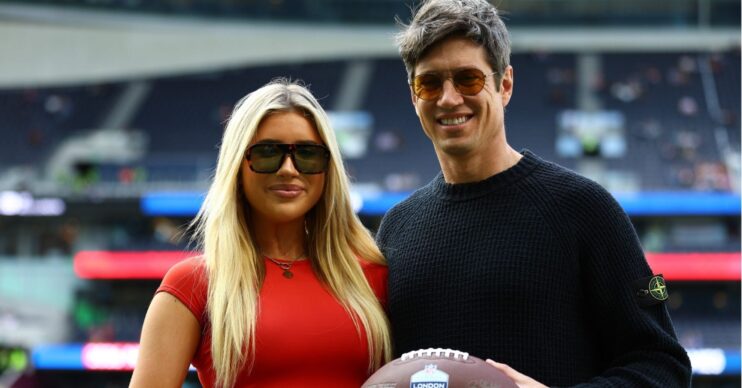 Phoebe and Vernon Kay