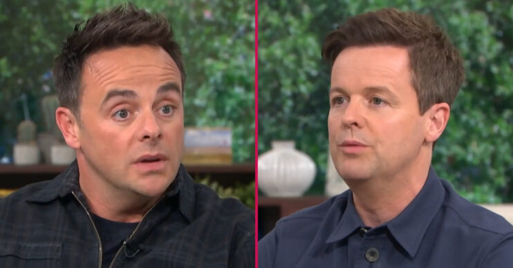 ED composite of Ant and Dec on This Morning