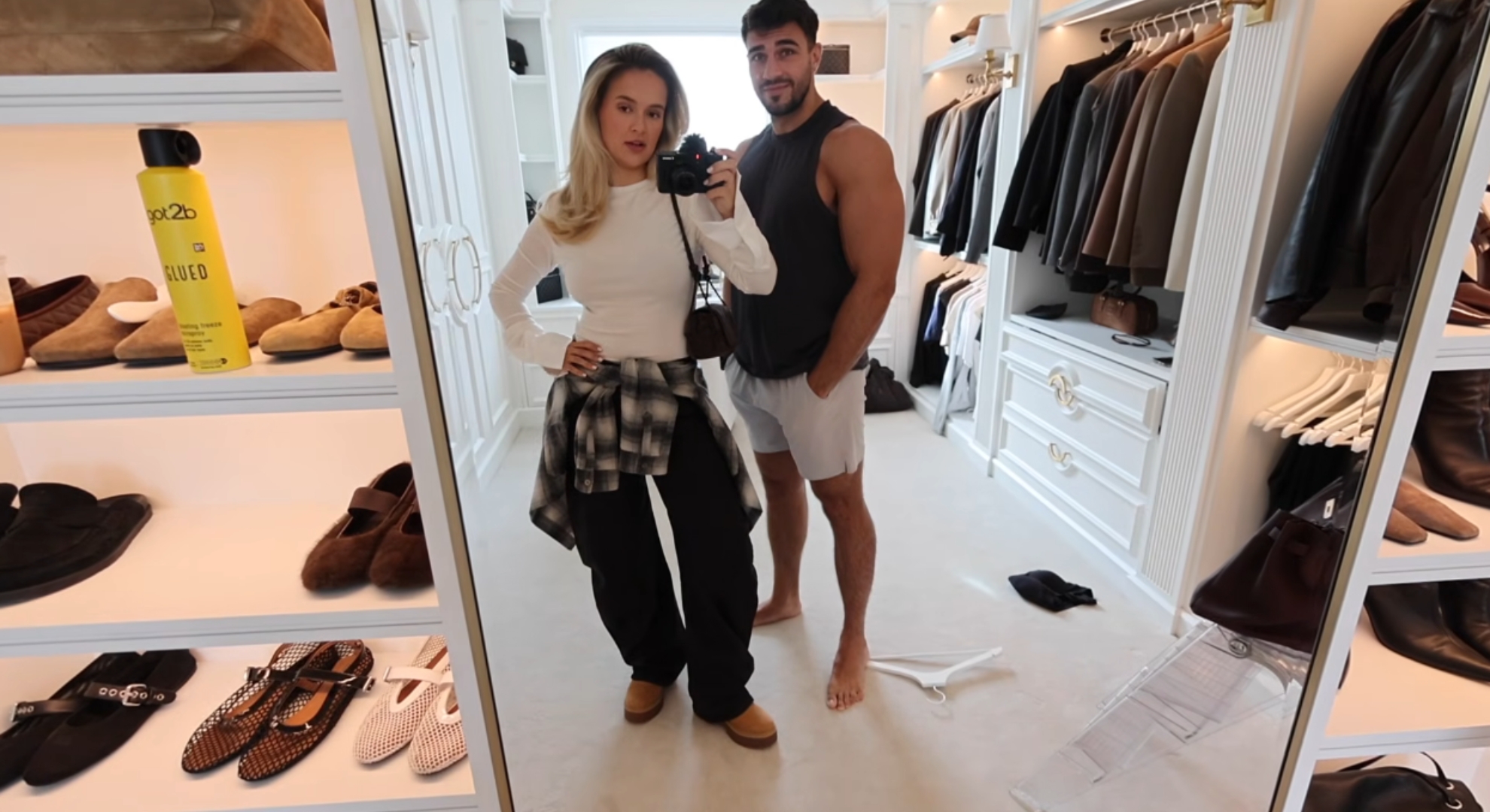 Molly-Mae Hague and Tommy Fury in vlog