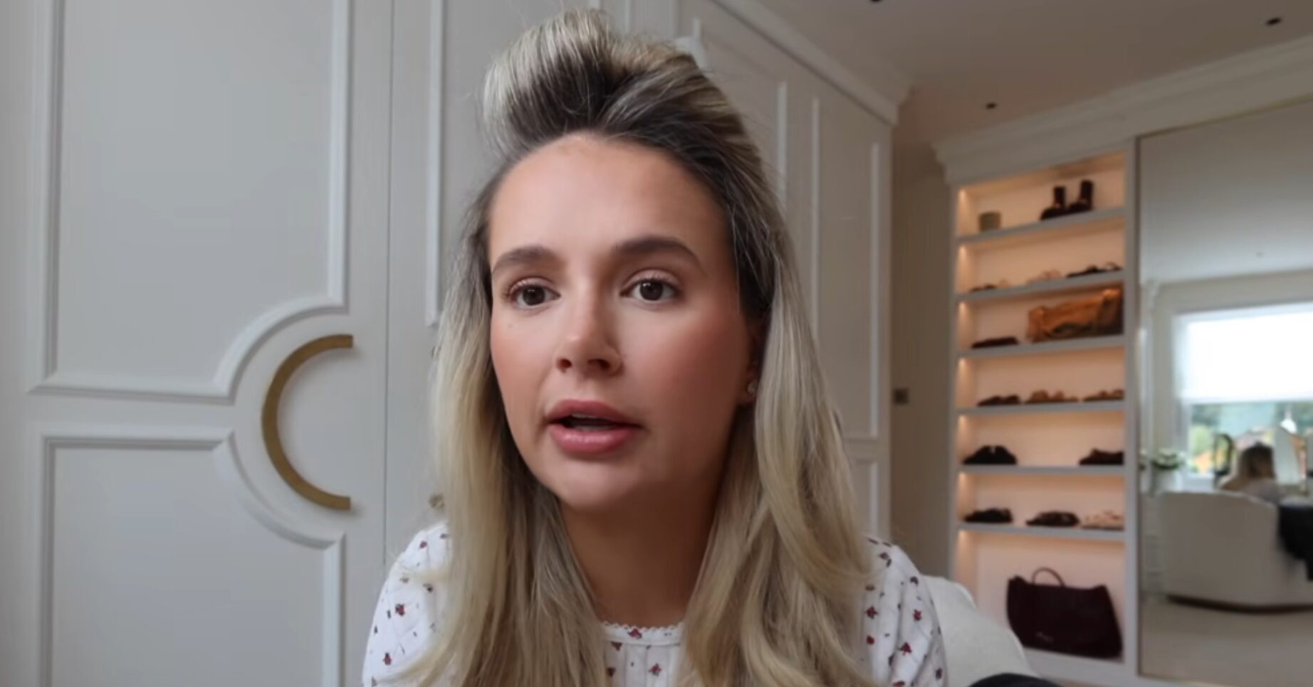 Molly-Mae Hague talking in YouTube vlog