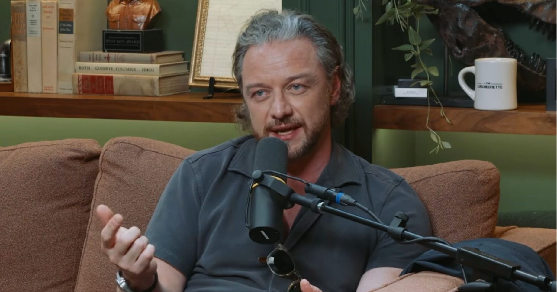 James McAvoy on a podcast