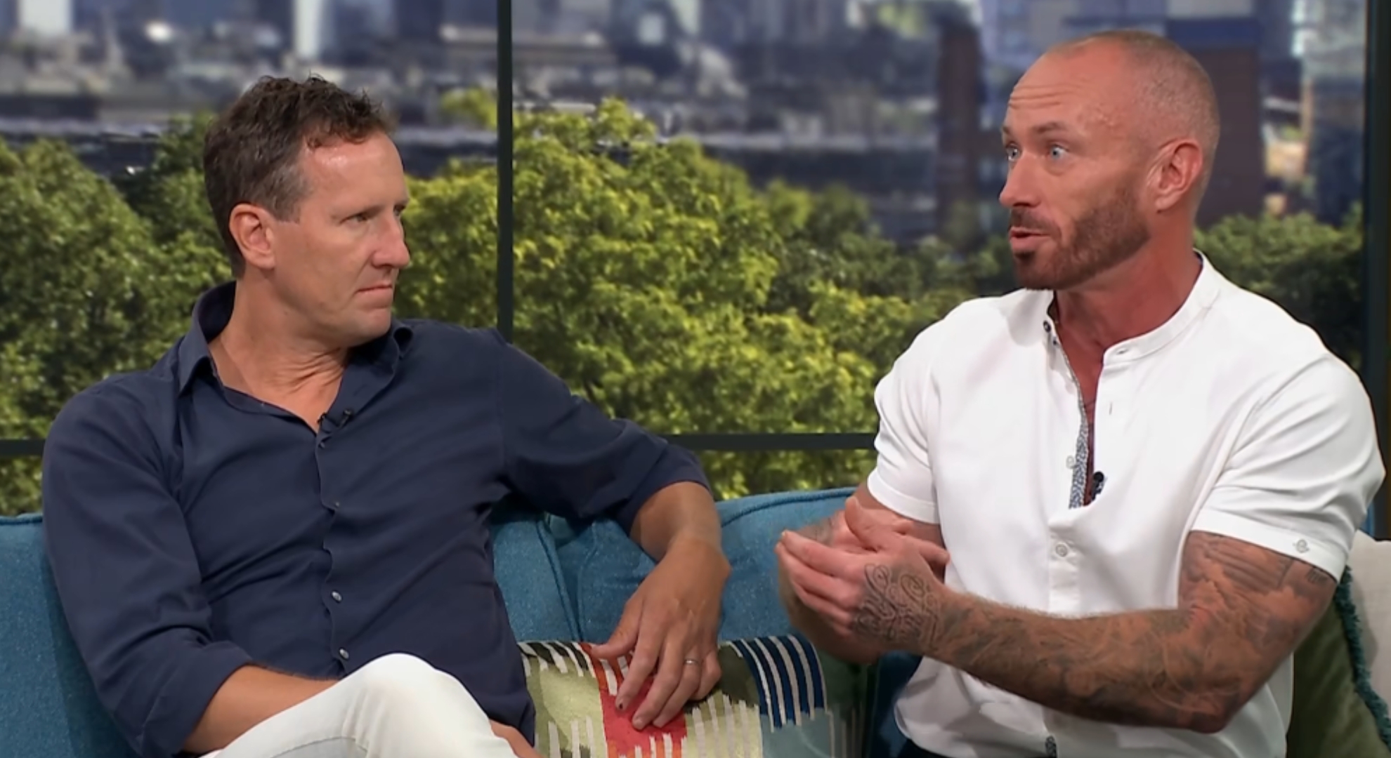 Brendan Cole and James Jordan on This Morning