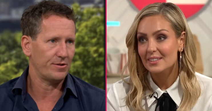 ED composite of Brendan Cole on This Morning and Strictly star Amy Dowden on Lorraine