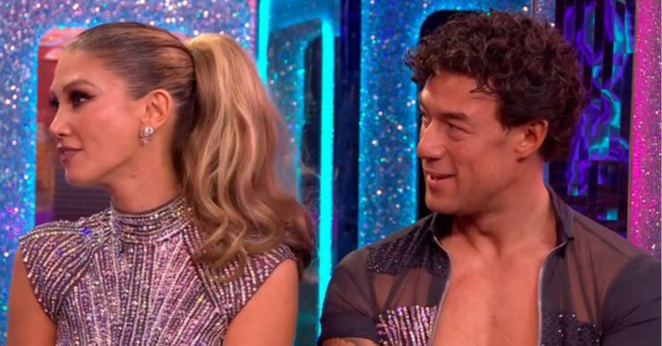 Delta Goodrem and Kai Widdrington on Strictly
