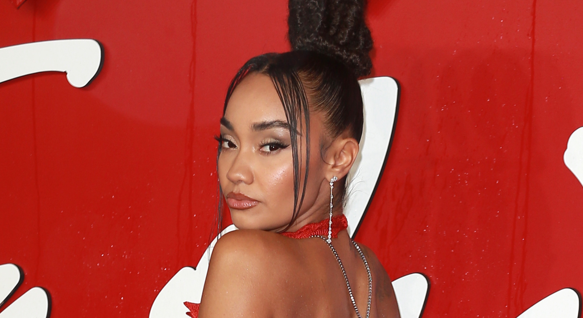 Pregnant Celebrity Traitors star Leigh-Anne Pinnock poses naked in bathtub as she hits back at trolls