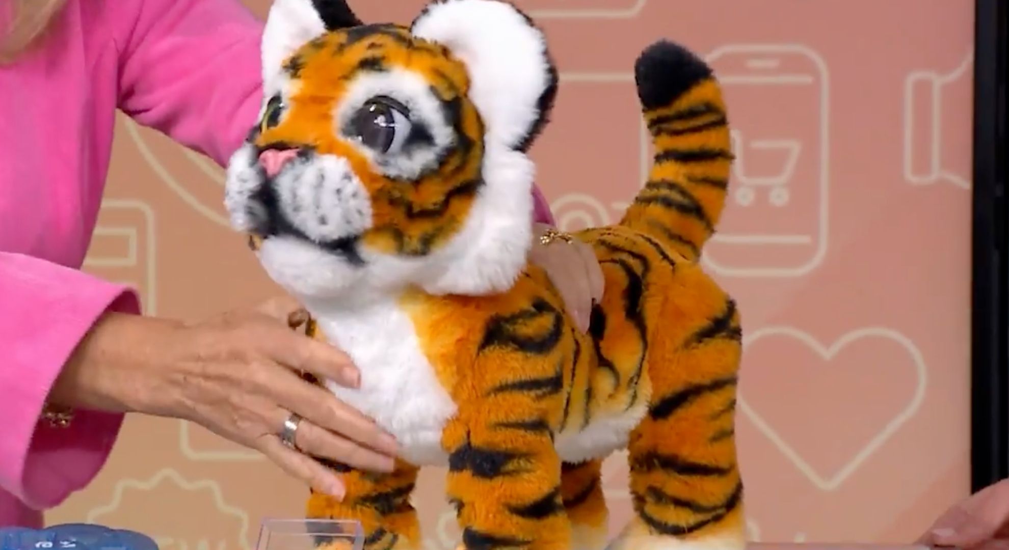 Tiger toy on This Morning 