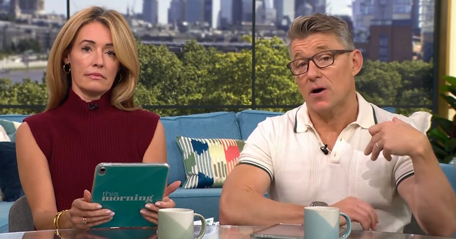 Cat Deeley and Ben Shephard on This Morning