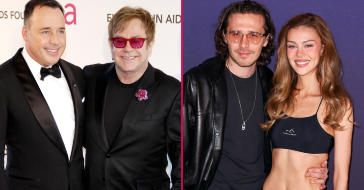 David Furnish, Elton John, Brooklyn beckham, Nicola Peltz