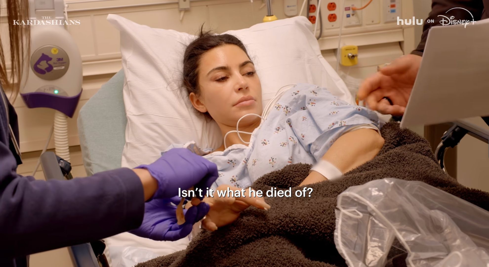 Kim Kardashian in hospital 