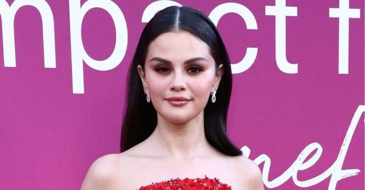 Selena Gomez at Rare benefit