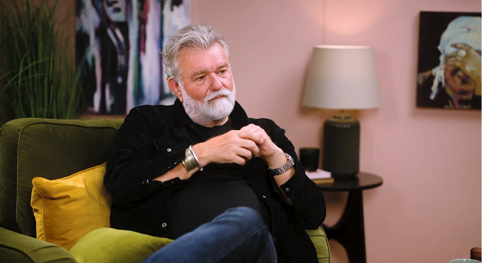 Si King speaking on Davina McCall's podcast