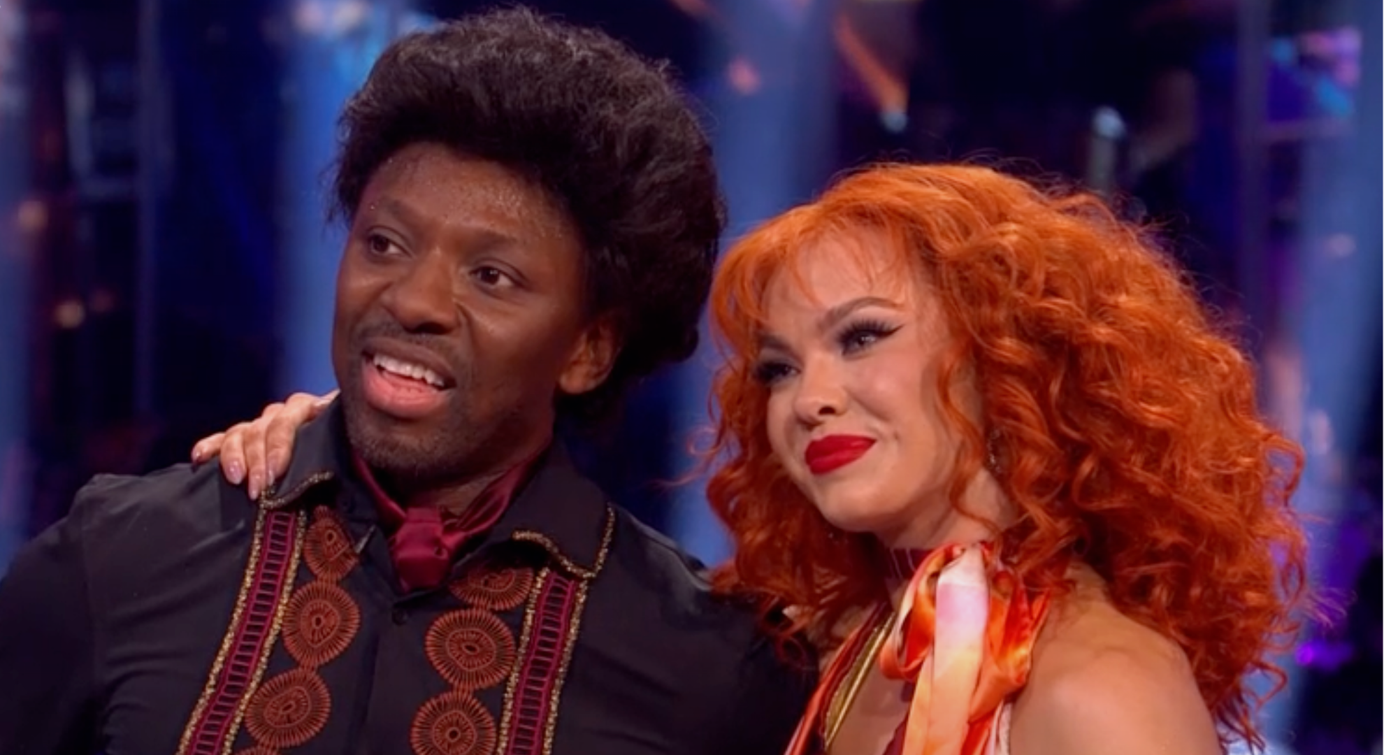 Shaun Wright-Phillips and Alexis Warr on Strictly 