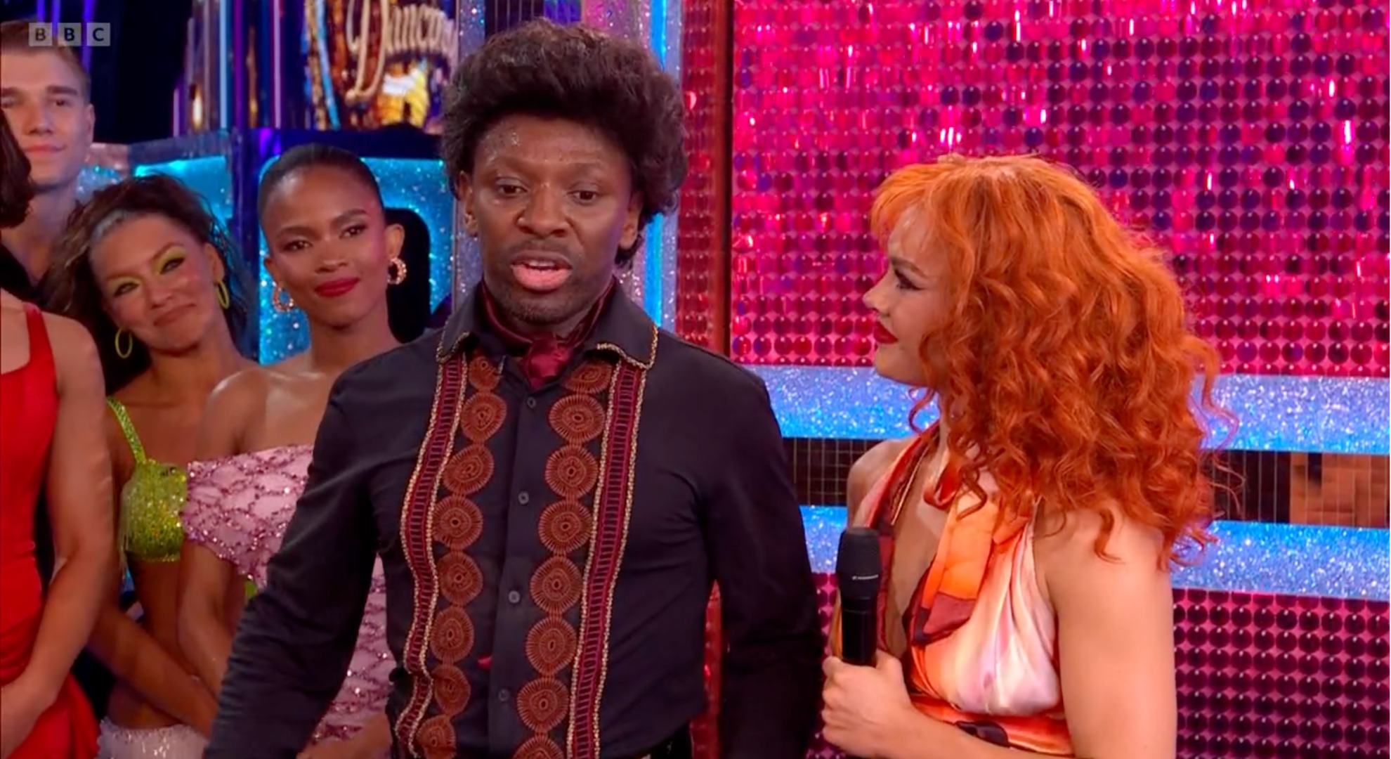 Shaun Wright-Phillips and Alexis Warr on Strictly 