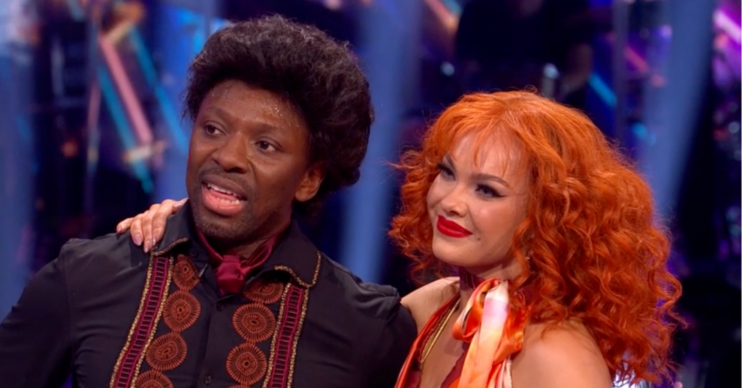 Shaun Wright-Phillips and Alexis Warr on Strictly