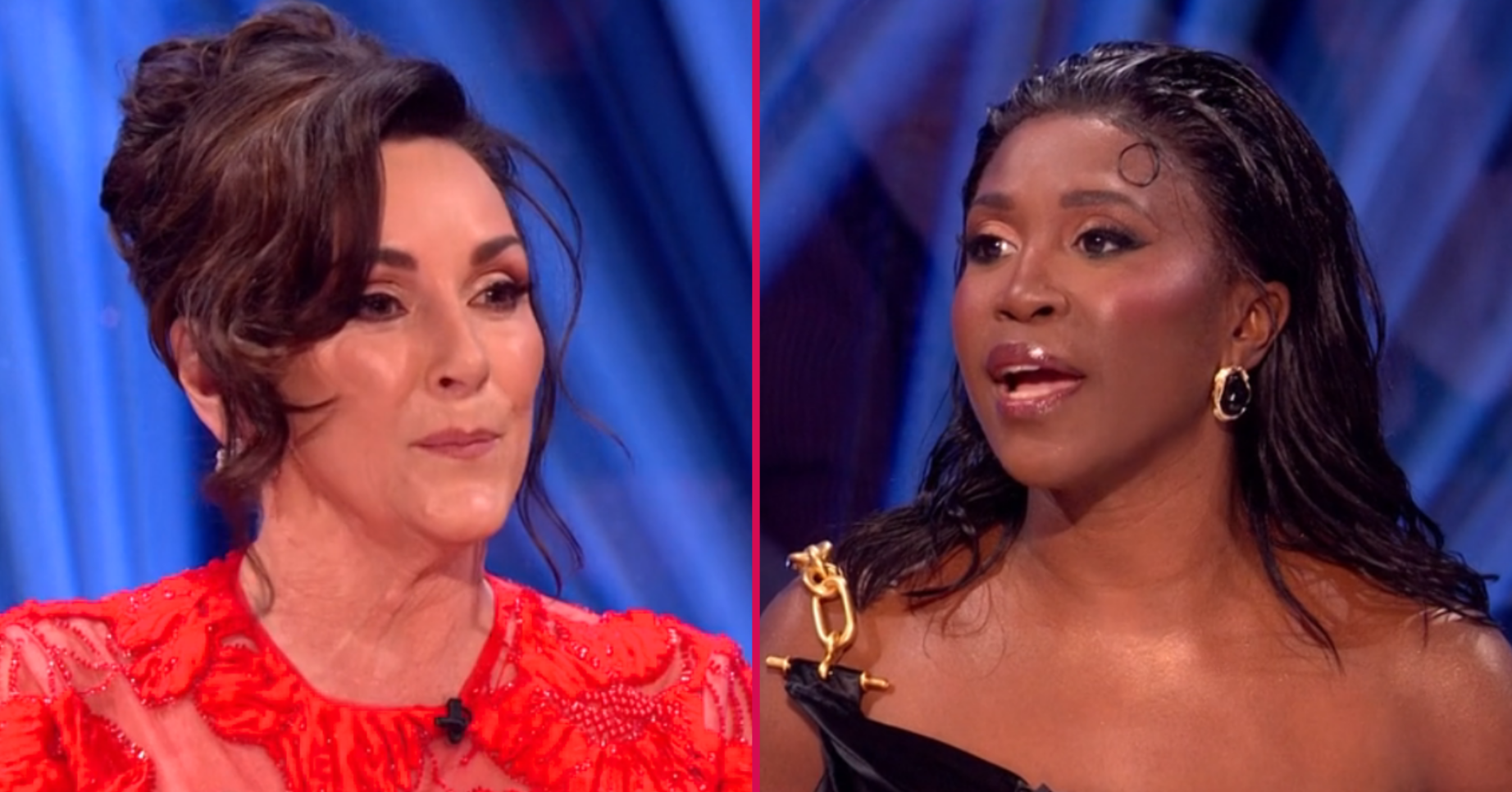 ED composite of Shirley Ballas and Motsi Mabuse on Strictly Come Dancing