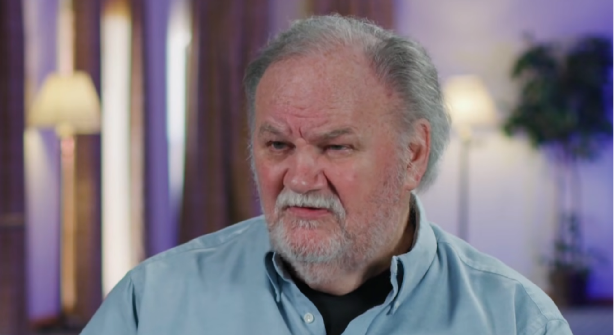 Thomas Markle speaking on 60 Minutes