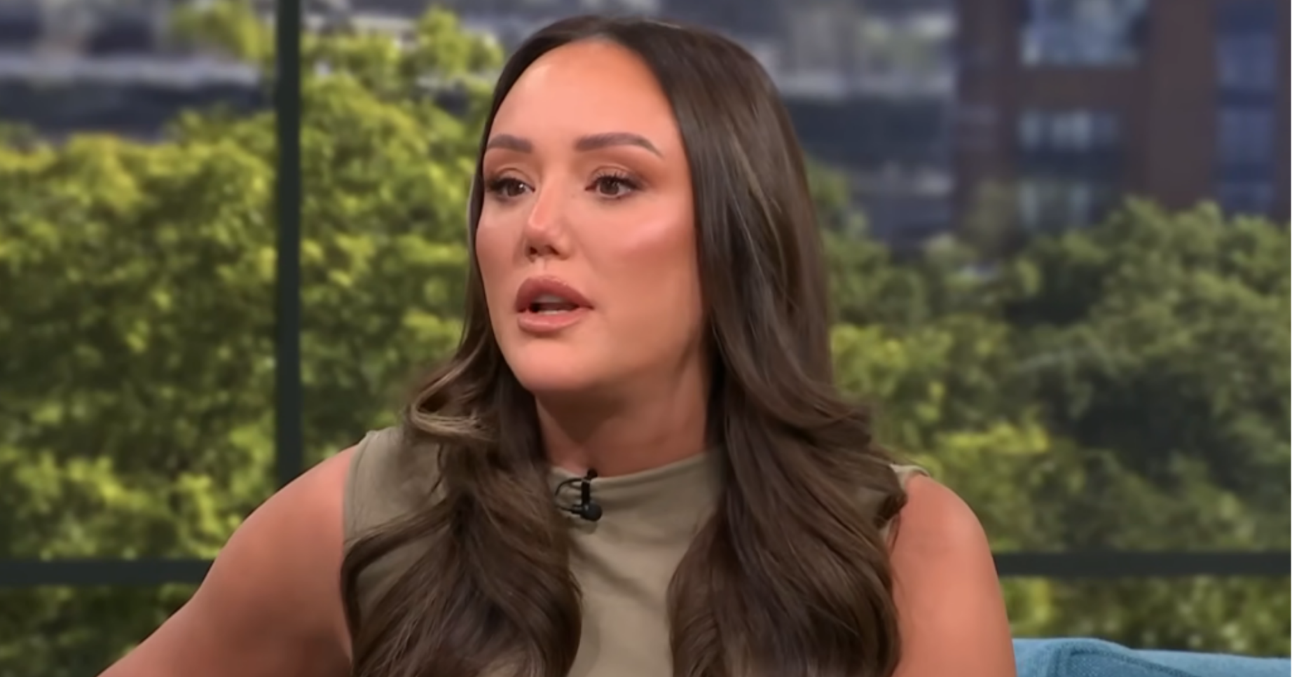 Charlotte Crosby emotional on This Morning