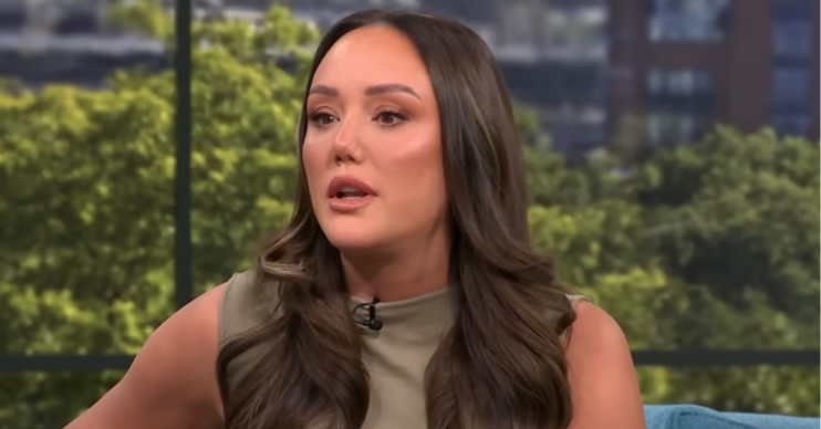 Charlotte Crosby emotional on This Morning