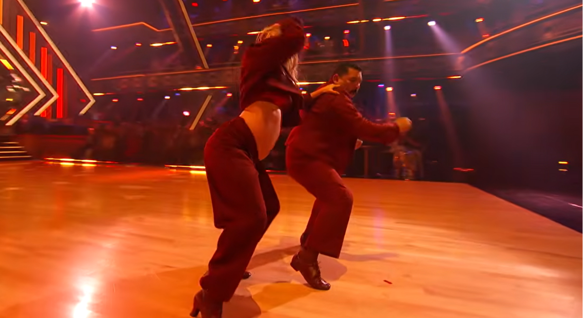 Guillermo Rodriguez and Witney Carson’s Super Bowl Night Salsa