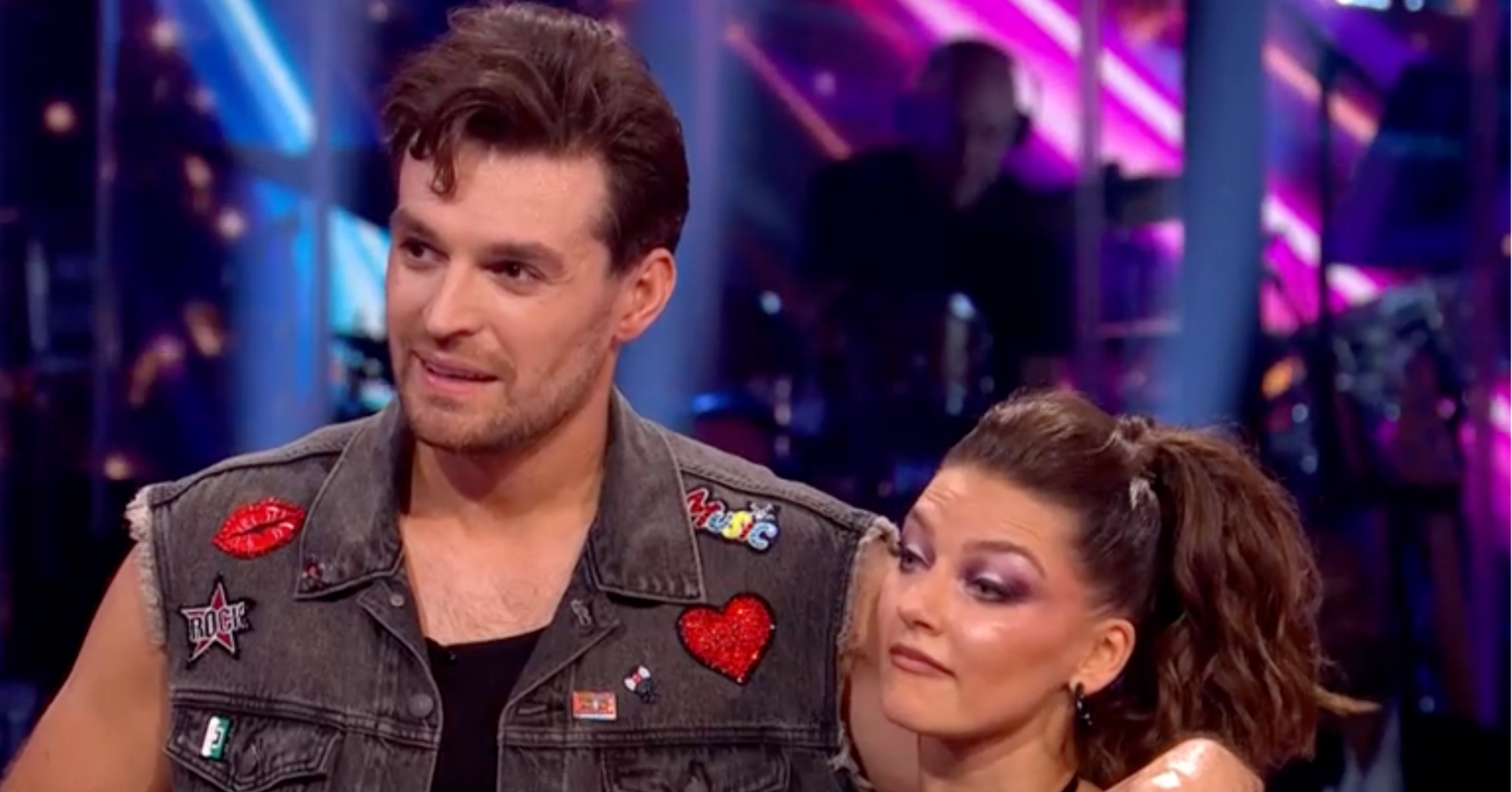 Lawrence Robb and Jowita Przystal on Strictly