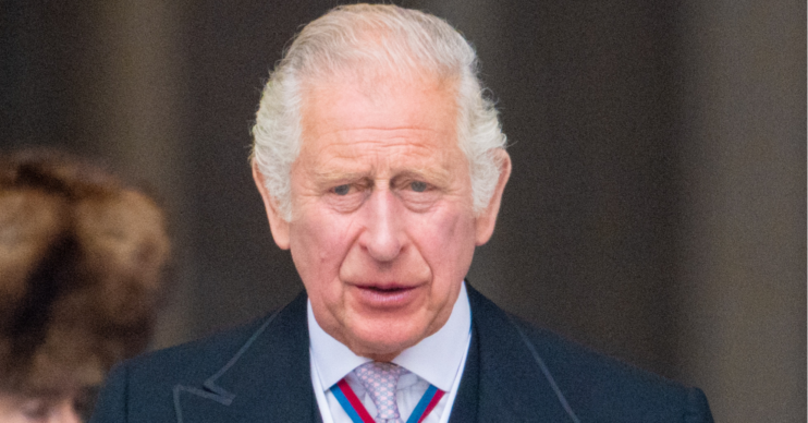 King Charles during service