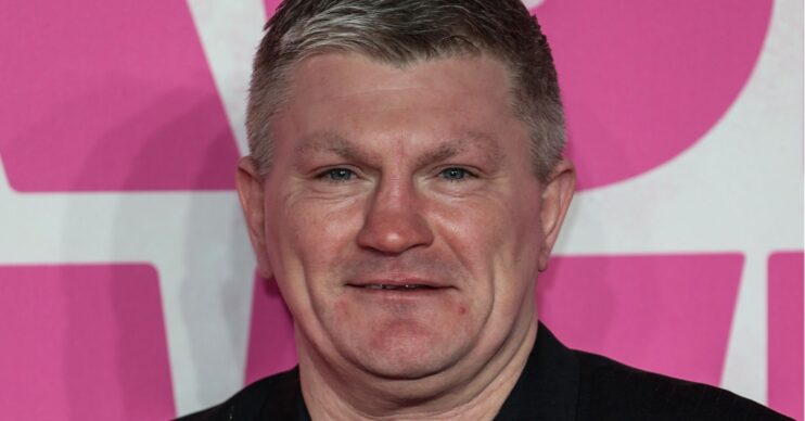 Ricky Hatton smiling