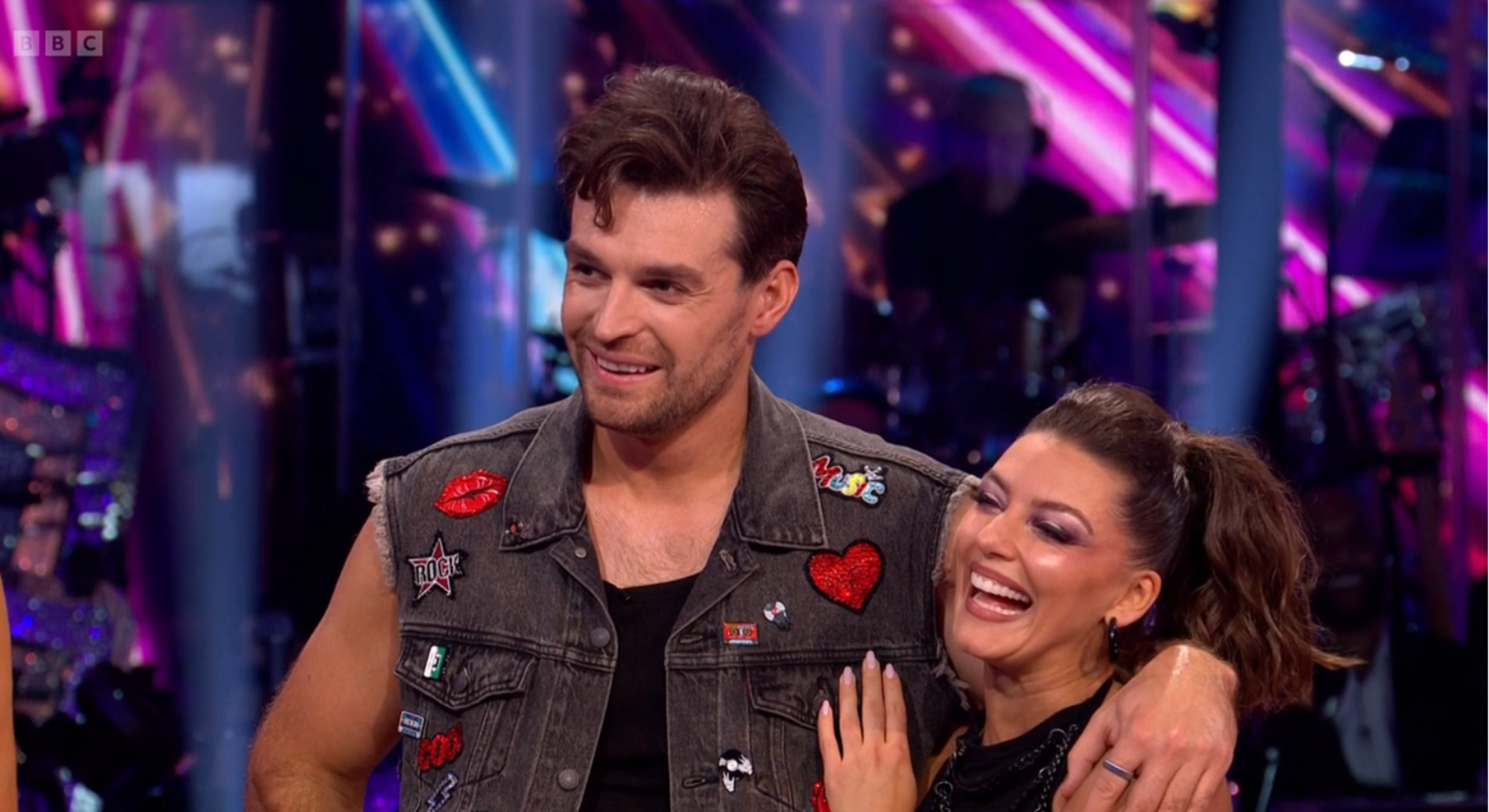 Lawrence Robb and Jowita Przystał on Strictly Come Dancing