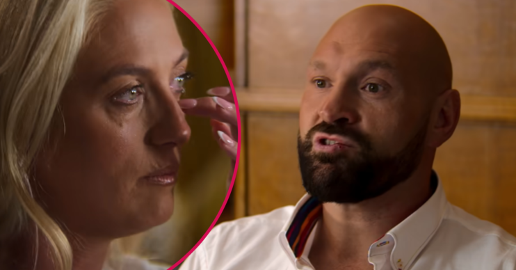 ED composite of Paris and Tyson Fury speaking in Netflix documentary