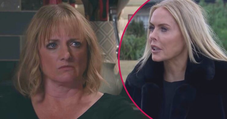 ED comp: Nicola upset / Sadie annoyed in Emmerdale