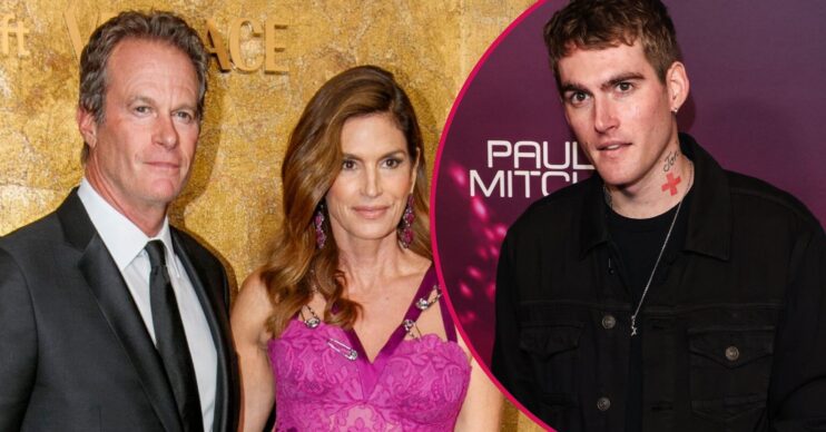 Cindy Crawford and spouse Rande Gerber / Presley Gerber