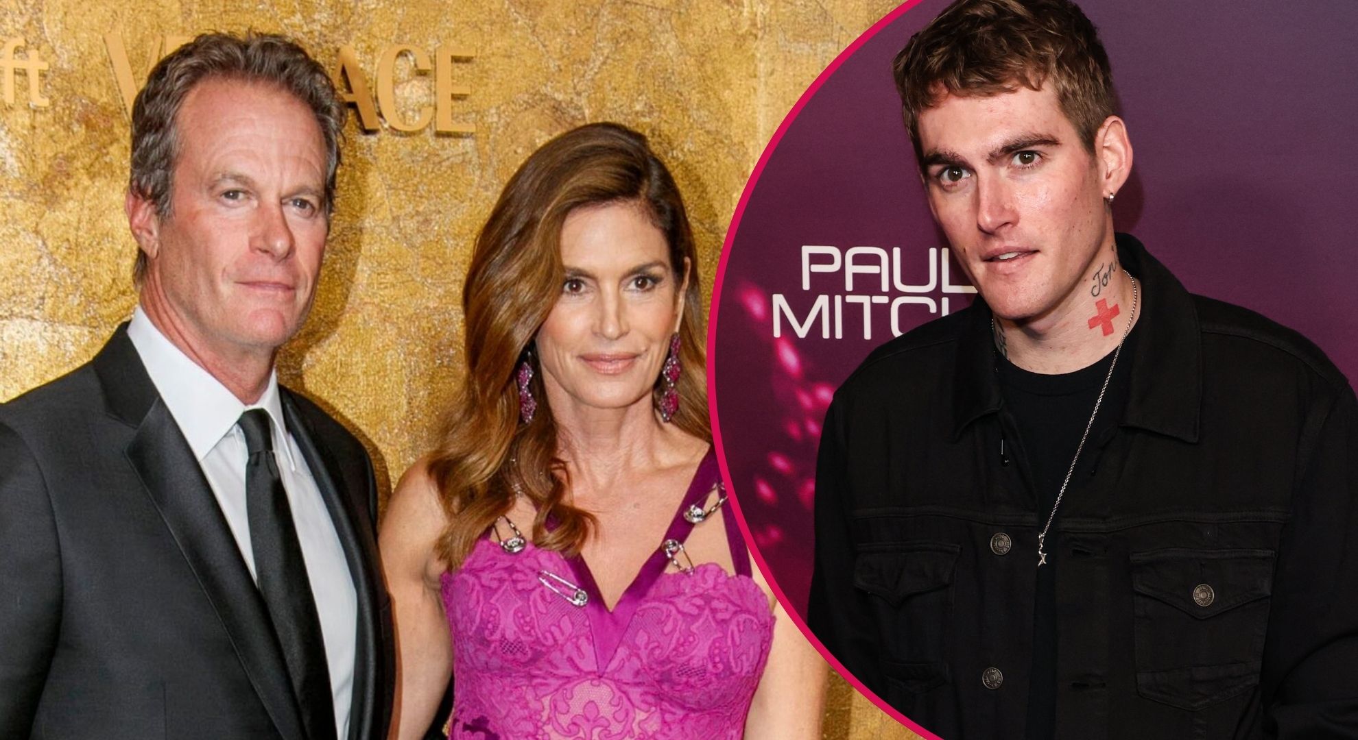 Cindy Crawford and husband Rande Gerber support each other in first public outing since son Presley’s death