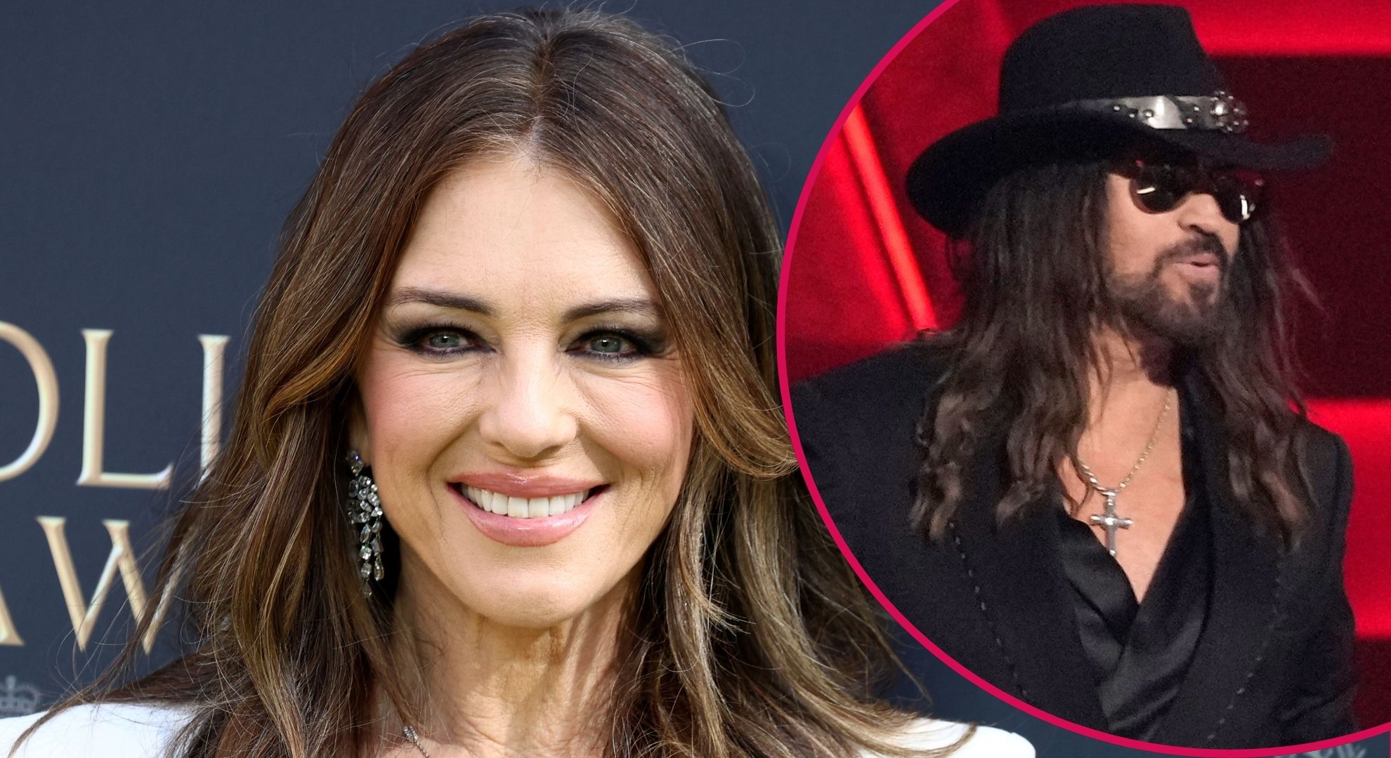Elizabeth Hurley sparks engagement rumours as she shows off huge ring: ‘Should we be calling you Mrs Cyrus?’