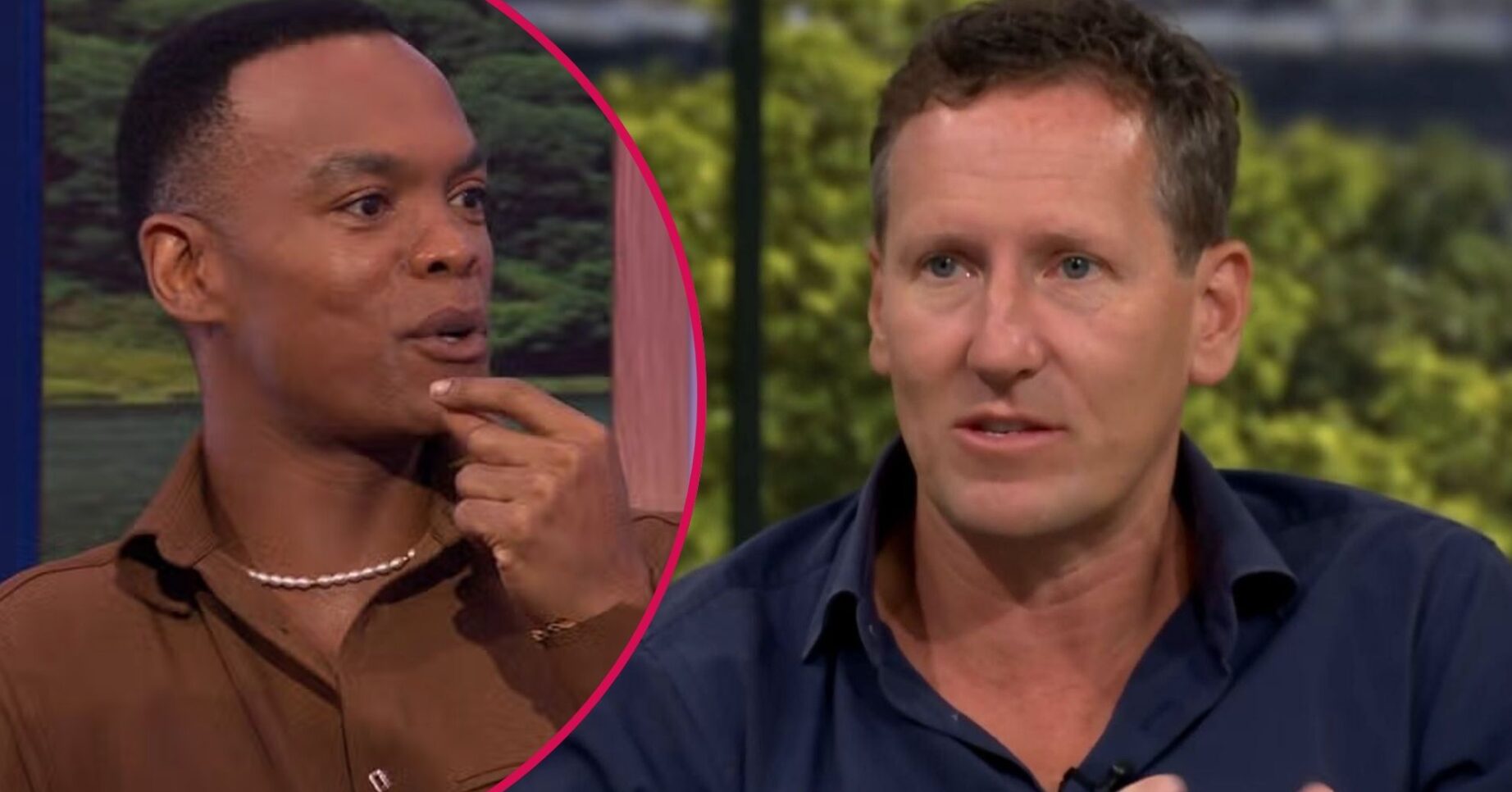Johannes Radebe on The One Show/Brendan Cole on This Morning