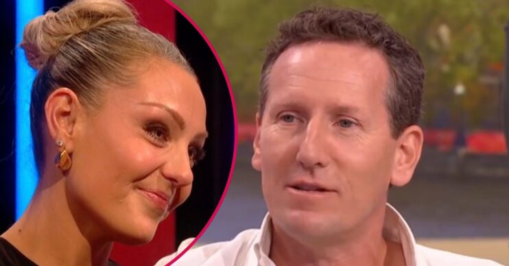Amy Dowden looking emotional/Brendan Cole on daytime TV