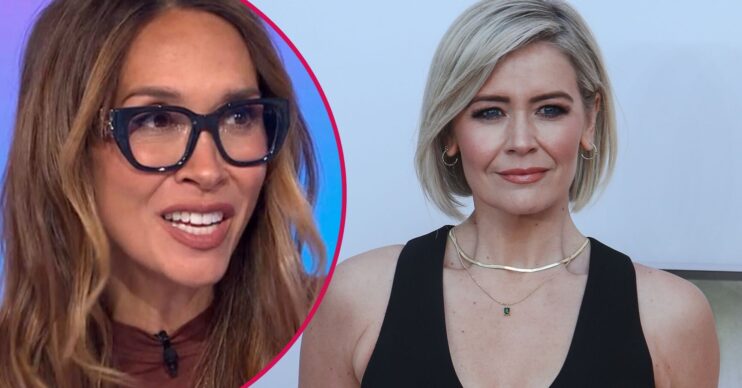 Myleene Klass on Loose Women/Suzanne Shaw on the red carpet