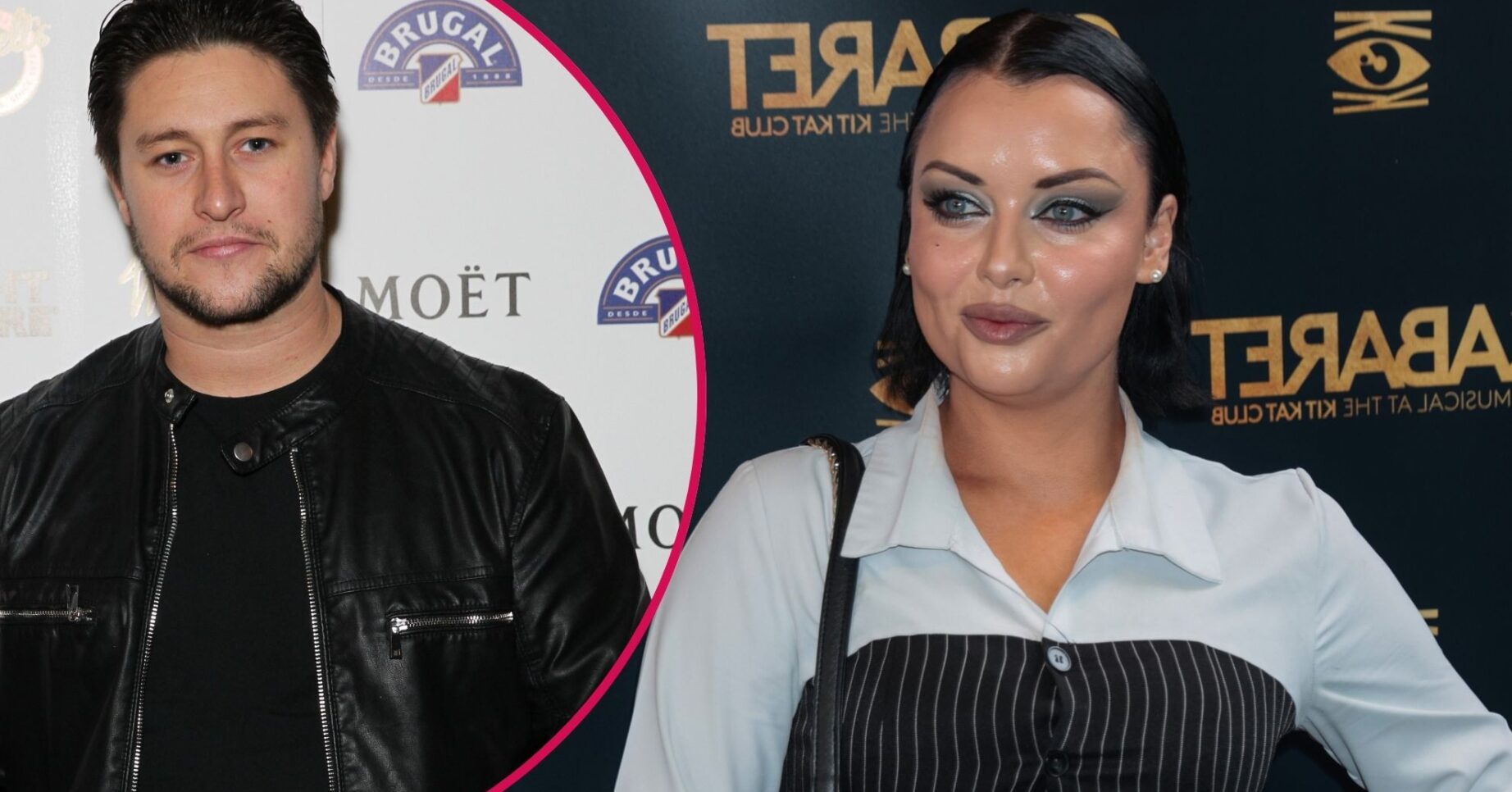 Tony Discipline and Shona McGarty on the red carpet