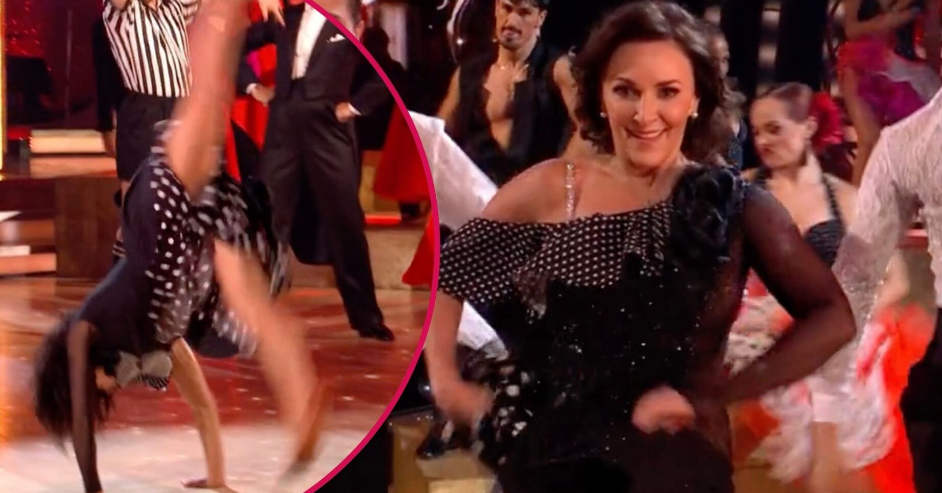 Shirley Ballas performing on Strictly