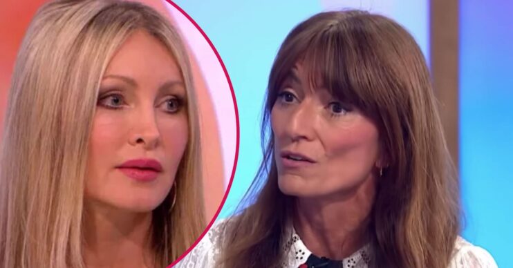 Caprice on Loose Women/Davina McCall on This Morning