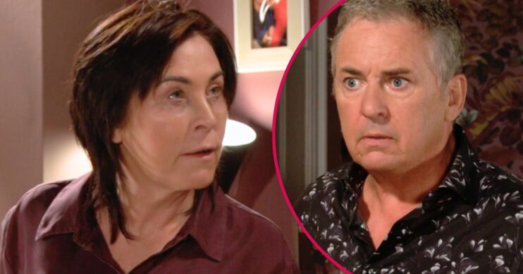 Kat and Alfie split image for EastEnders (Credit: BBC)