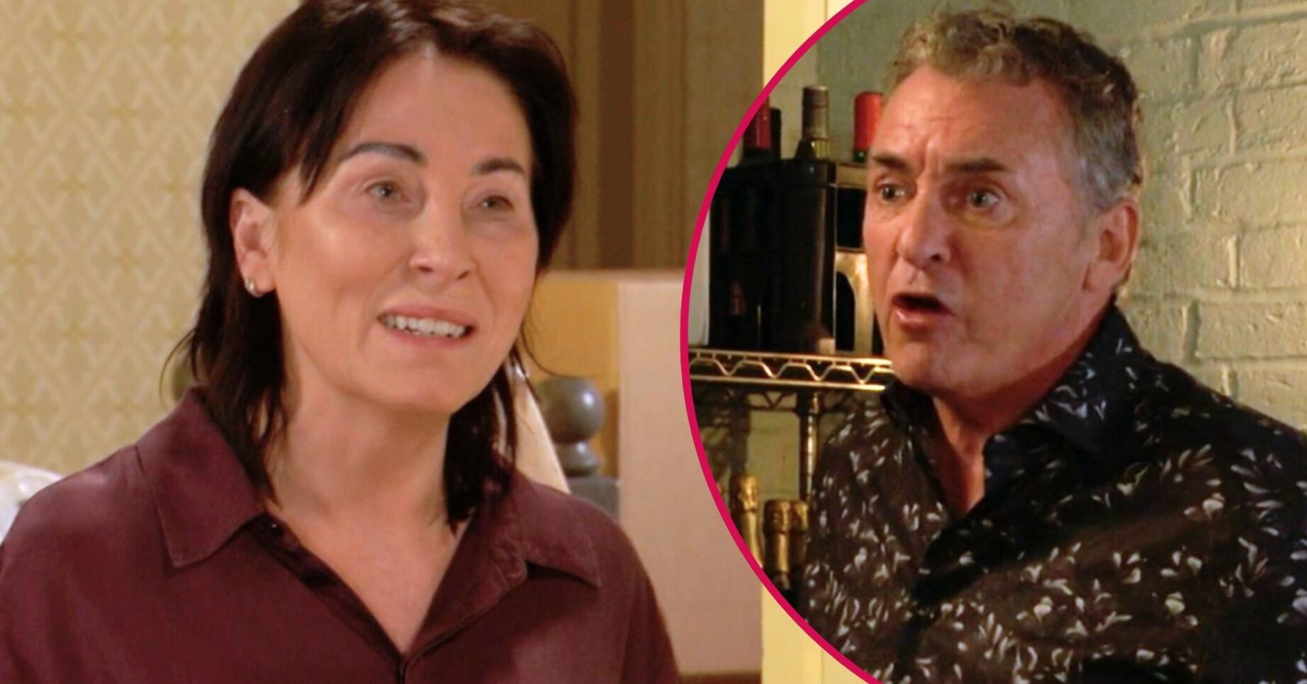 Kat and Alfie split image for EastEnders (Credit: BBC)