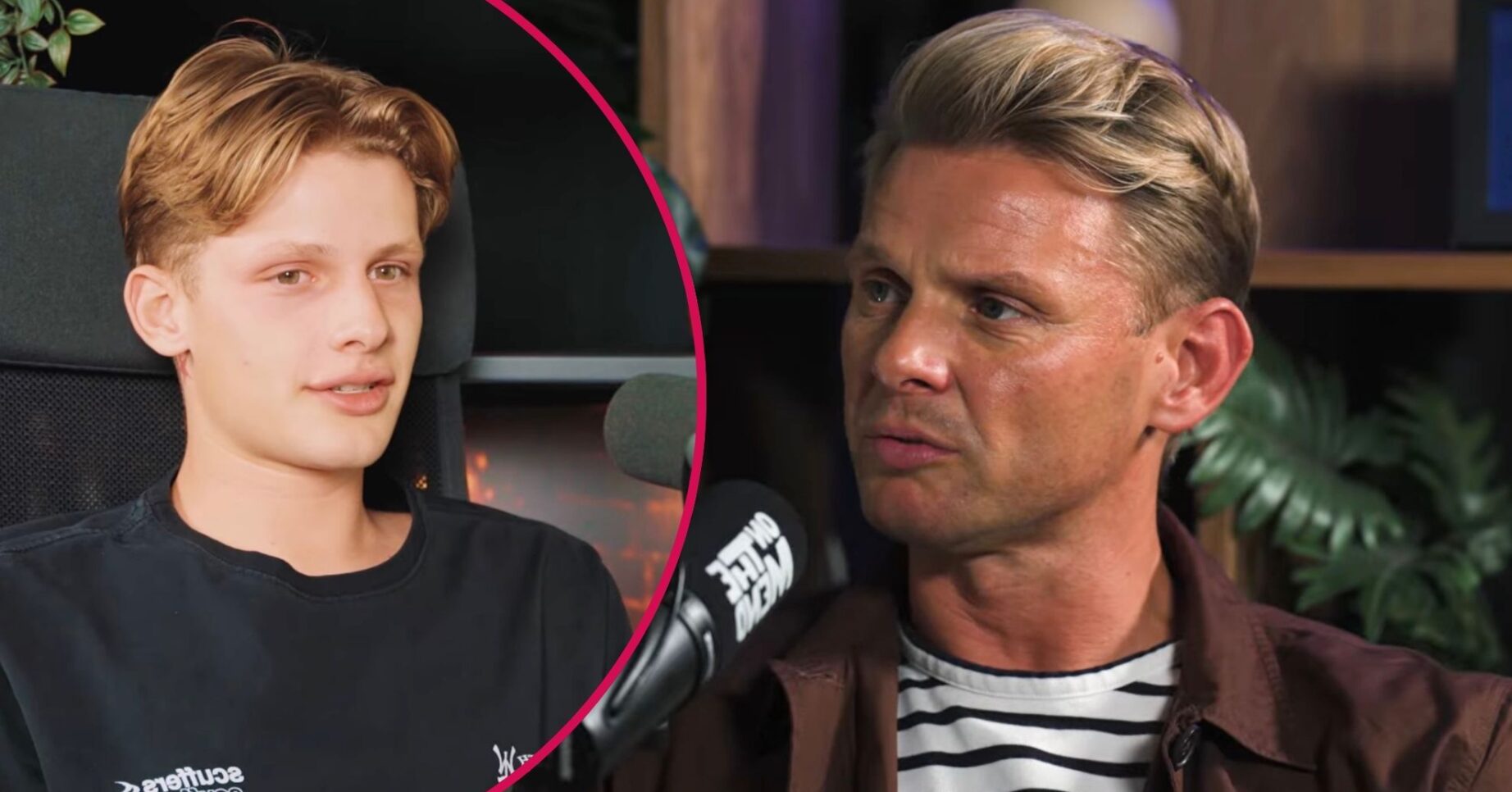 Freddy Brazier talking/Jeff Brazier talking