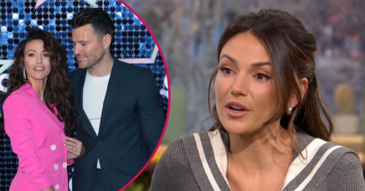 Michelle Keegan and Mark Wright on the red carpet/Michelle Keegan on This Morning