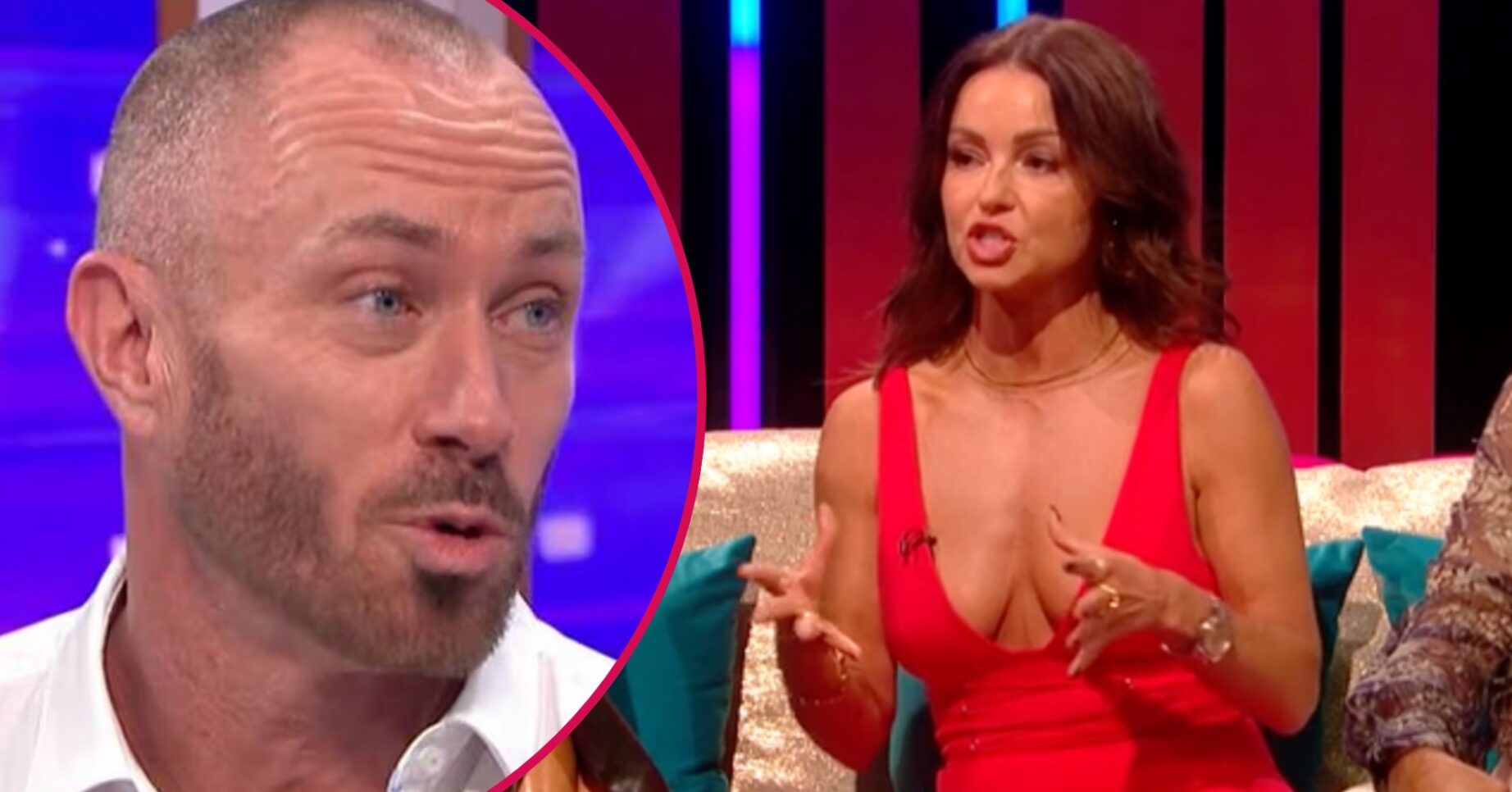 James Jordan and Ola Jordan talking