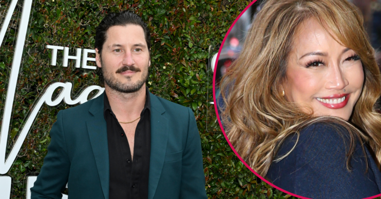 Val Chmerkovskiy and Carrie Ann Inaba