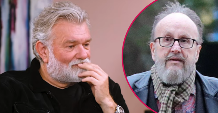 ED composite of Si King on podcast and Dave Myers looking at the camera